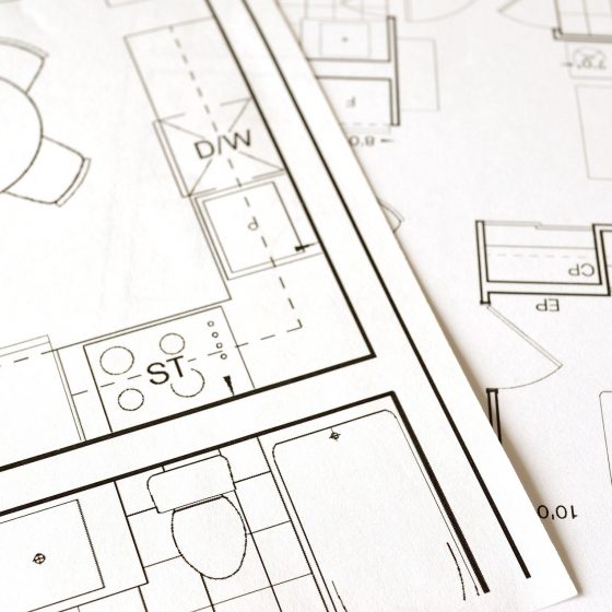 Plan de construction pour un bien immobilier